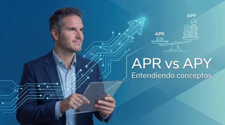 Guía completa APR vs APY diferencias y cálculo por Invantapps