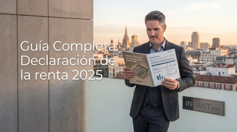 Guía completa para declaración de la renta 2025 por Invantapps